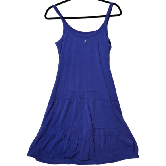 Prana Blue Lexi Mini Dress - Size Medium - Picture 2 of 7
